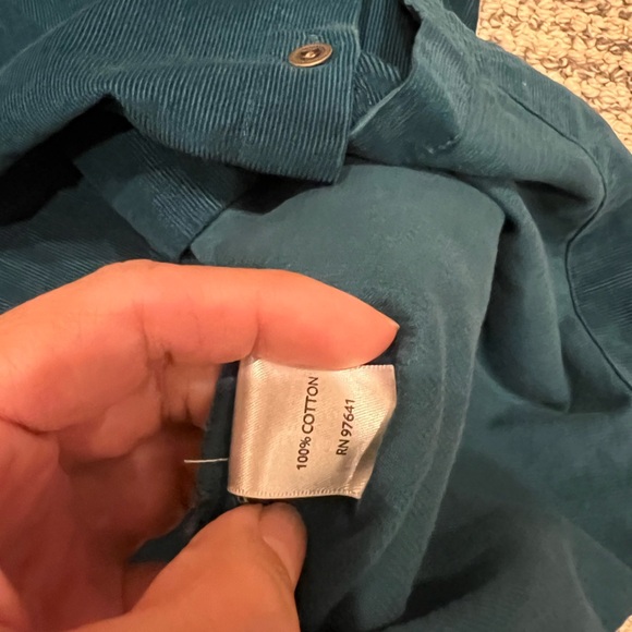 J.Jill Corduroy Cotton button down top - Picture 10 of 10